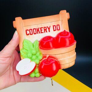 Vintage 1982 Miller Studio COOKERY DO Chalkware Wall Hanging Plaque with Hook